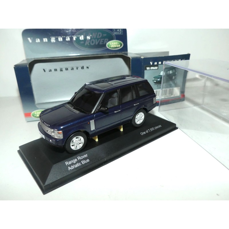 RANGE ROVER L322 Bleu VANGUARDS VA09600 1:43