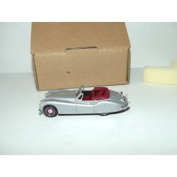 JAGUAR XK 140 CABRIOLET 1956 Gris KIT Monté RECORD 1:43