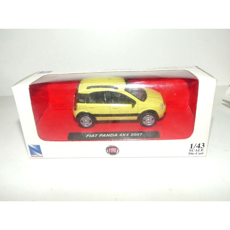 FIAT PANDA 4*4 2007 Jaune NEW RAY 1:43