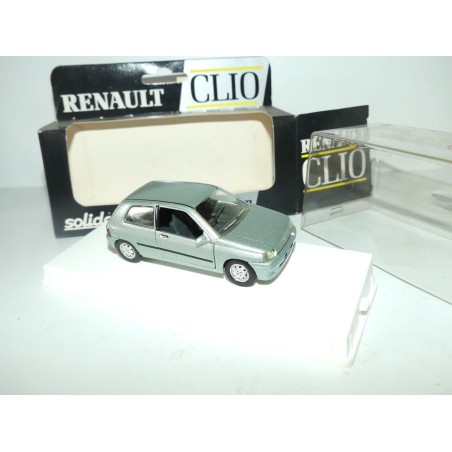 RENAULT CLIO I Gris SOLIDO 1:43