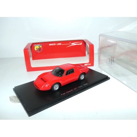 ABARTH FIAT OT 1300 1965 Rouge SPARK S1300 1:43