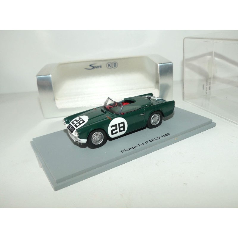 TRIUMPH TRS N°28 LE MANS 1960 SPARK S0501 1:43