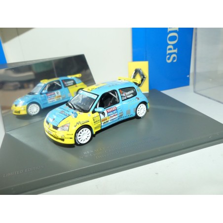 RENAULT CLIO SUPER 1600 RALLYE LYON CHARBONNIERES 2004 GUIGOU UNIVERSAL HOBBIES