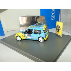 RENAULT CLIO SUPER 1600 RALLYE LYON CHARBONNIERES 2004 GUIGOU UNIVERSAL HOBBIES