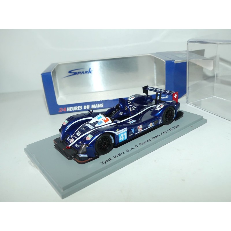 ZYTEK 07S/2 GAC RACING N°41 LE MANS 2009 SPARK S1525 1:43 