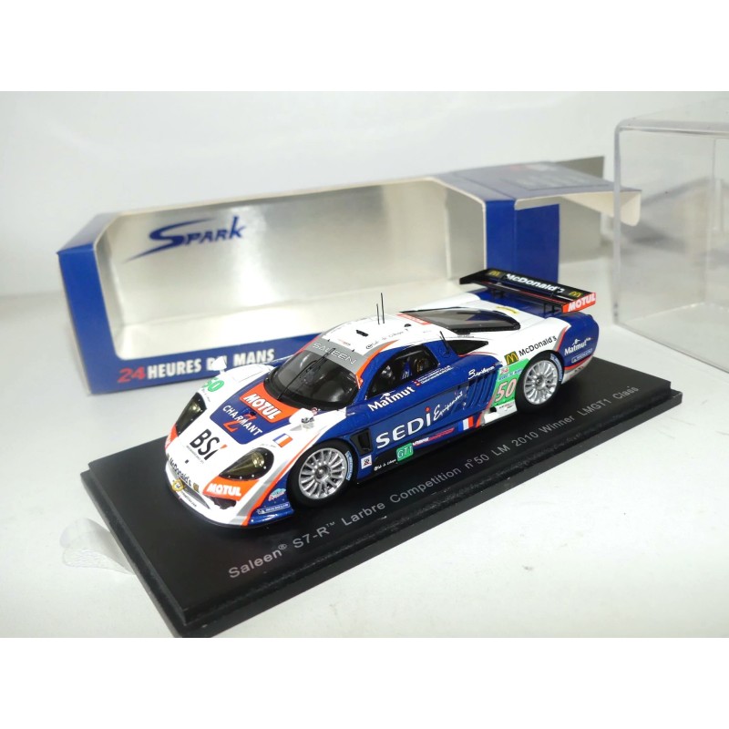 SALEEN S7-R LARBRE N°50 LE MANS 2010 SPARK S2572 1:43 