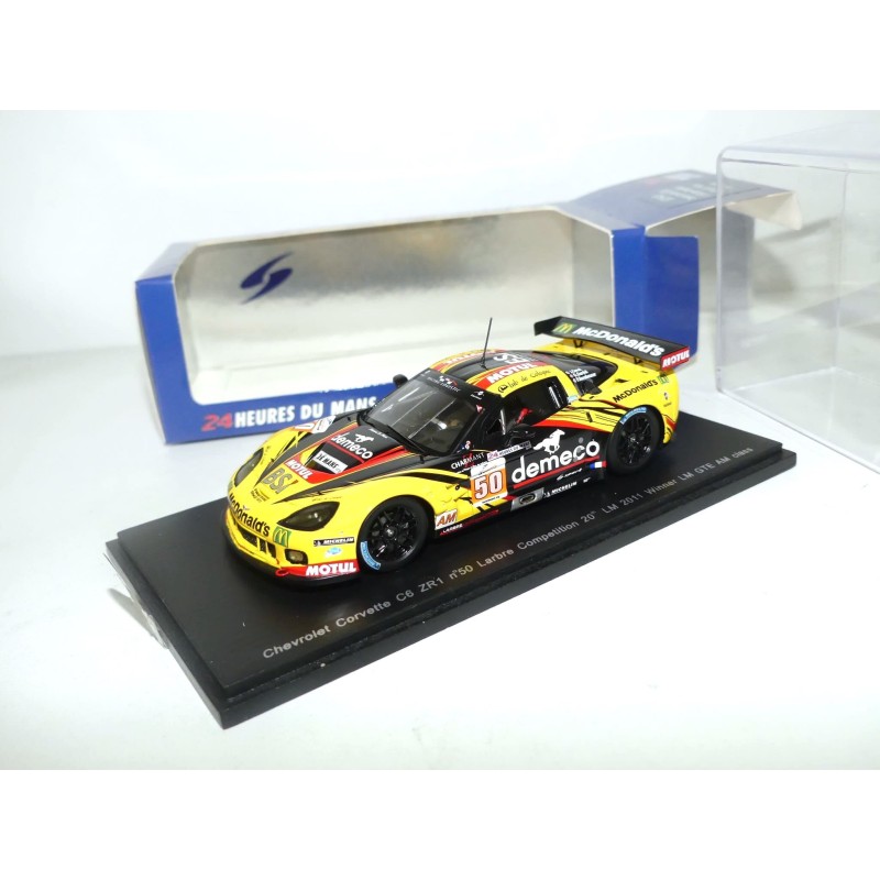 CHEVROLET CORVETTE C6 ZR1 LARBRE N°50 LE MANS 2011 SPARK S2543 1:43 