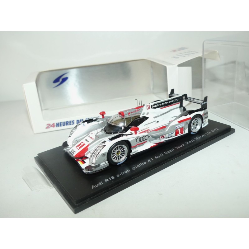 AUDI R18 E-TRON N°1 LE MANS 2012 SPARK 43LM12 1:43 