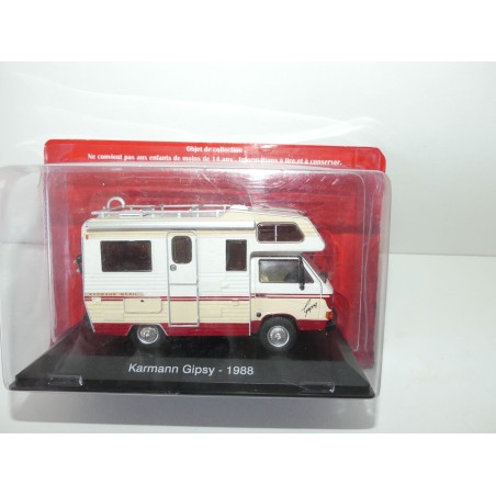 CAMPING CAR VW COMBI T3 KARMANN GIPSY 1988 HACHETTE 1:43