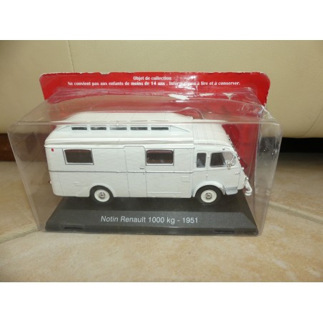 CAMPING CAR RENAULT 1000 Kg 1951 IXO PRESSE 1:43