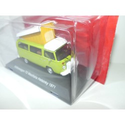 CAMPING CAR VW COMBI T2 WESTFALIA HELSINKY 1971 IXO PRESSE 1:43