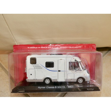 CAMPING CAR HYMER CLASSE-B 504 CL 2007 IXO PRESSE 1:43