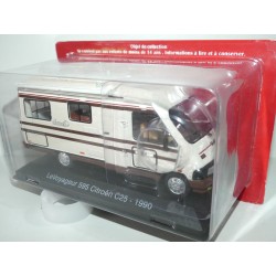 CAMPING CAR CITROEN C25 LE VOYAGEUR 595 IXO PRESSE 1:43