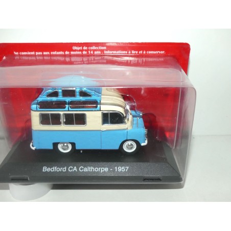 CAMPING CAR BEDFORD CA CALTHORPE 1957 IXO PRESSE 1:43