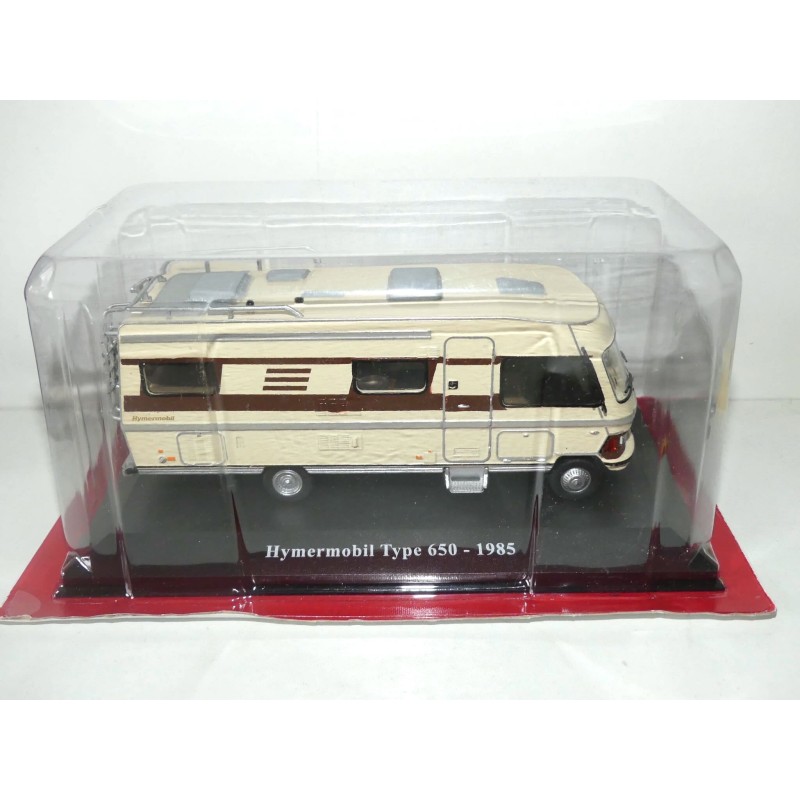 CAMPING CAR HYMERMOBIL TYPE 650 1985 IXO PRESSE 1:43