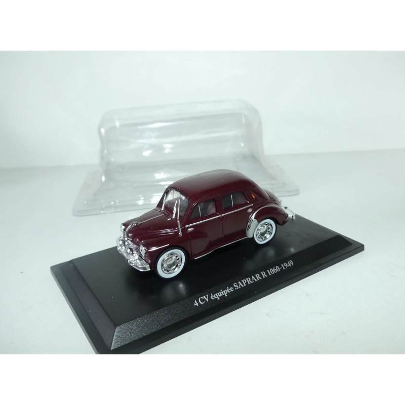 RENAULT 4CV EQUIPÉE SAPRAR R 1949 ELIGOR PRESSE 1:43