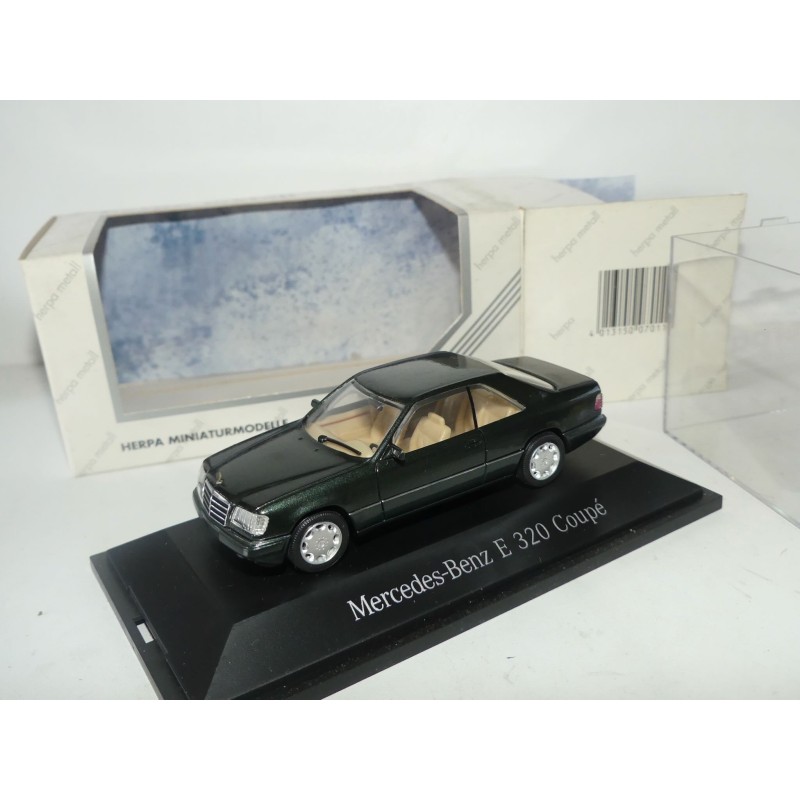 MERCEDES CLASSE E 320 COUPE W124 Vert HERPA 1:43