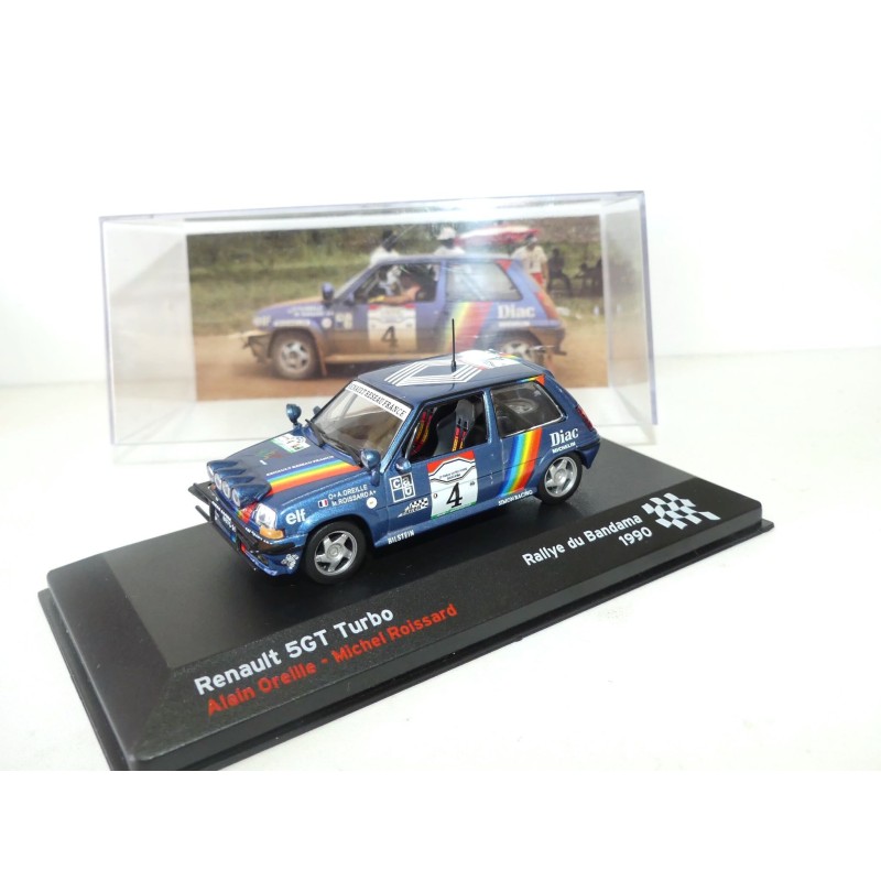 RENAULT 5 GT TURBO RALLYE DU BANDAMA 1990 A. OREILLE ALTAYA 1:43