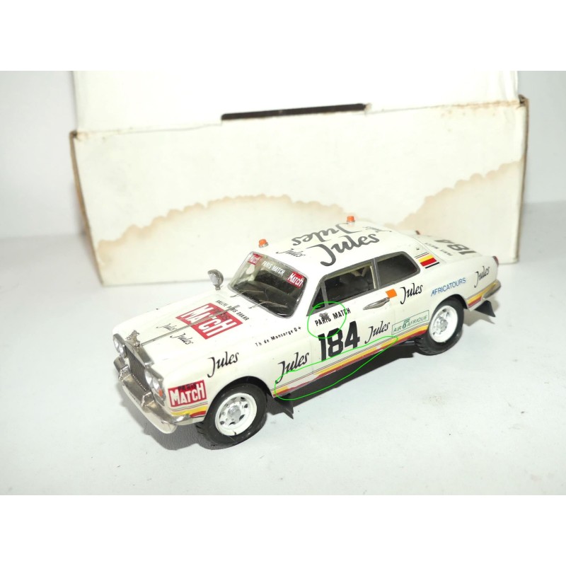 ROLLS ROYCE PROTO JULES RALLYE A DAKAR 1981 Kit Monté MINI RACING 1:43 imperfection