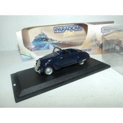 PEUGEOT 202 ECLIPSE Bleu Foncé PARADCAR 103 1:43