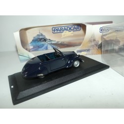 PEUGEOT 202 ECLIPSE Bleu FoncÃ© PARADCAR 103 1:43