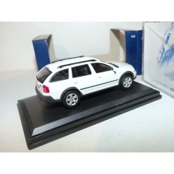 SKODA OCTAVIA COMBI SCOUT II 2007 Blanc ABREX 1:43