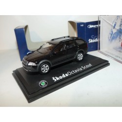 SKODA OCTAVIA COMBI SCOUT II 2007 Noir ABREX 1:43