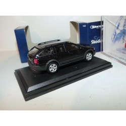 SKODA OCTAVIA COMBI SCOUT II 2007 Noir ABREX 1:43