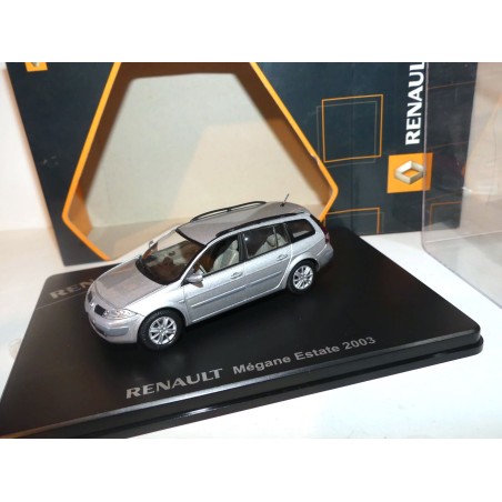 RENAULT MEGANE II ESTATE GRANDTOUR 2003 Gris ELIGOR 1:43