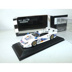 PORSCHE 911 GT1 N°25 LE MANS 1996 MINICHAMPS 1:43 2ème