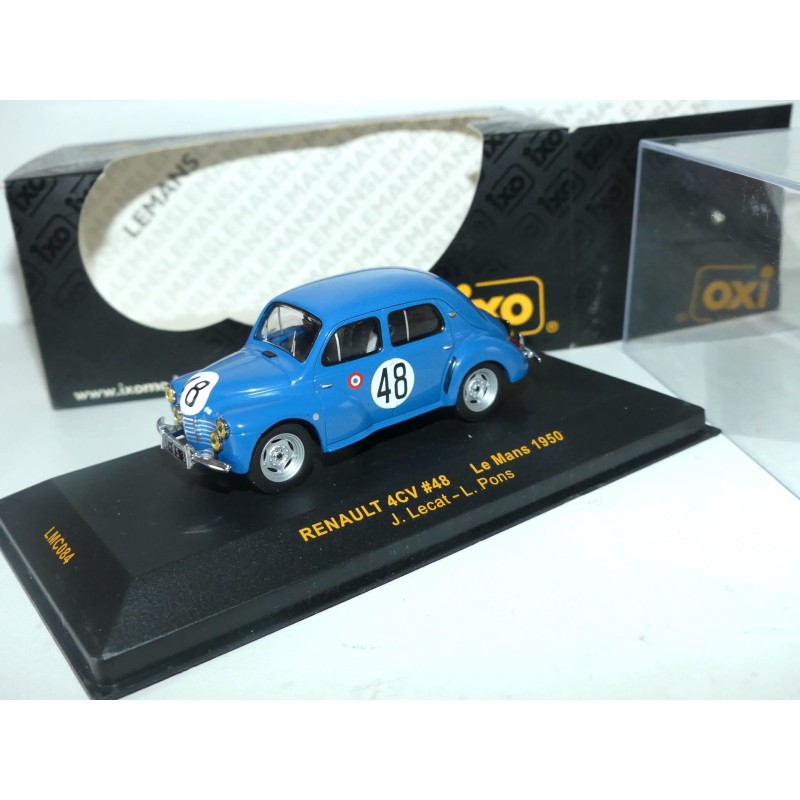 RENAULT 4CV N°48 LE MANS 1950 IXO LMC084 1:43