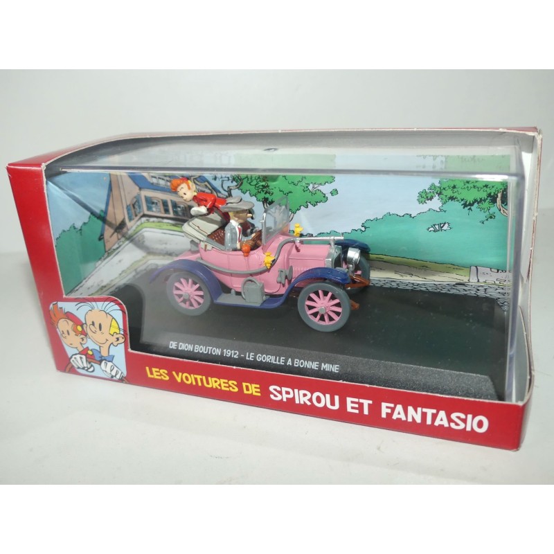 DE BION BOUTON 1912 SPIROU ET FANTASIO ATLAS 1:43