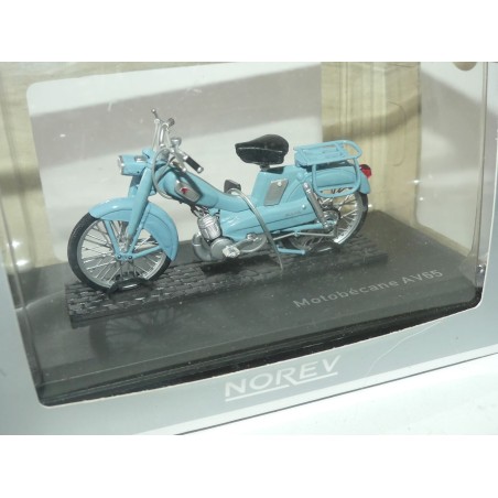 MOTO MOTOBECANE AV65 Bleu NOREV 1:18