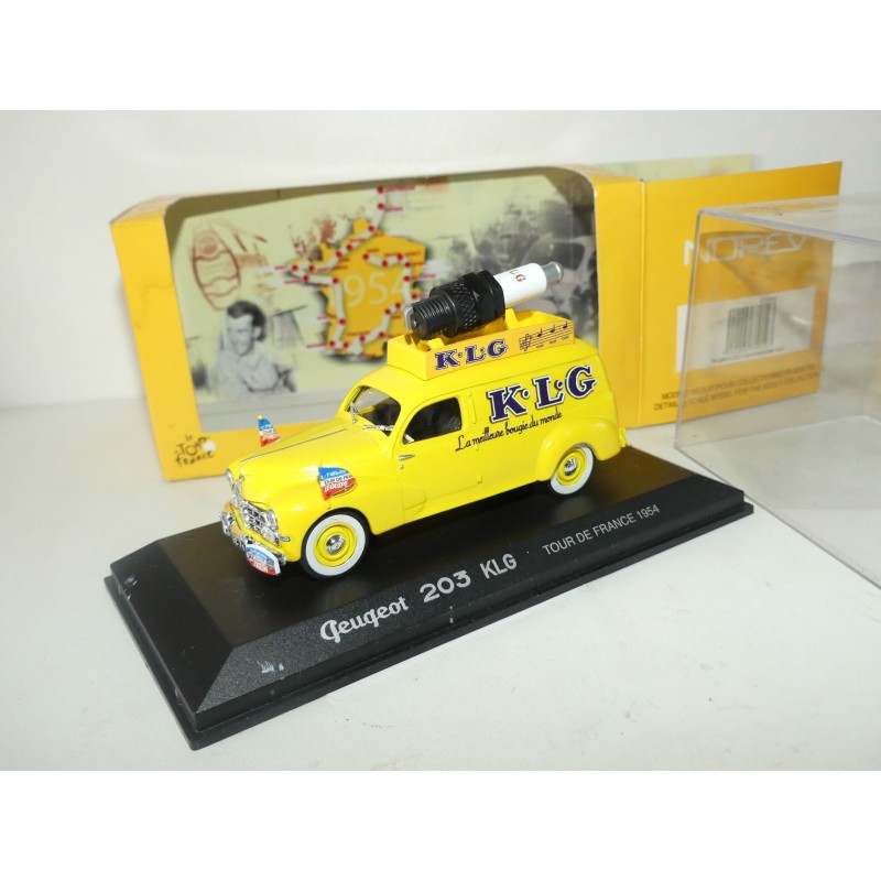 PEUGEOT 203 TOUR DE FRANCE KLG NOREV 1:43