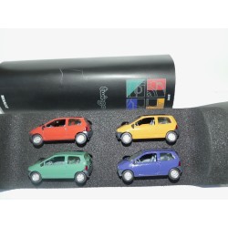 RENAULT TWINGO I Vert, Jaune, Rouge, Bleu COFFRET SOLIDO 1:43