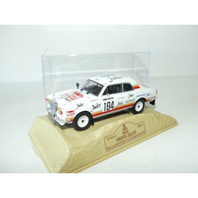 ROLLS ROYCE PROTO JULES RALLYE PARIS DAKAR 1981 NOREV 1:43