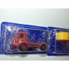 CAMION PANHARD ET REMORQUE TRANSPORT DE GRADIN CIRQUE PINDER ALTAYA 1:64