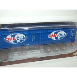 CAMION SCANIA LBT141 CMA CGM SEMI REMORQUE ALTAYA 1:43