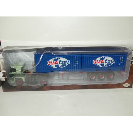 CAMION SCANIA LBT141 CMA CGM SEMI REMORQUE ALTAYA 1:43