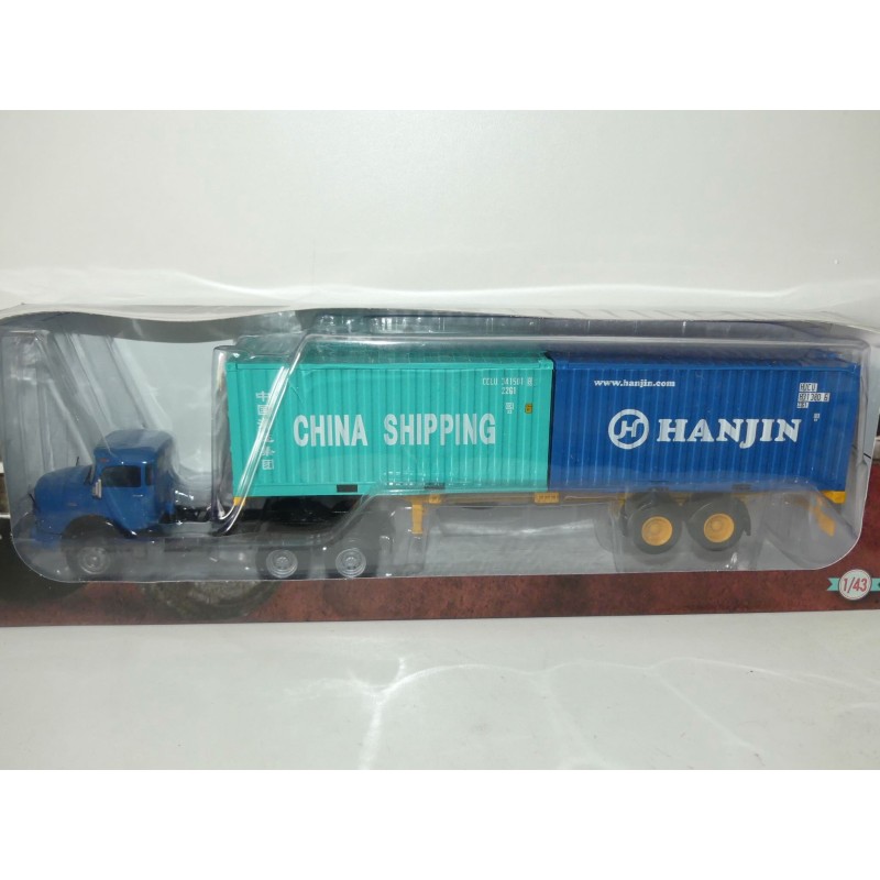 CAMION MERCEDES LS 2624  1968-1995 HANJIN SEMI REMORQUE ALTAYA 1:43