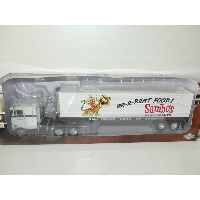 CAMION PETERBILT 352 FRIGO Sambo  SEMI REMORQUE ALTAYA 1:43