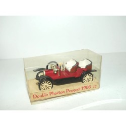 PEUGEOT DOUBLE PHAETON 1906 Rouge MINIALUXE 81B 1:43