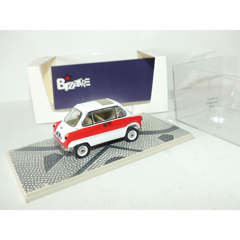 ZUNDAPP JANUS1956 Blanc et Rouge BIZARRE BZ248 1:43