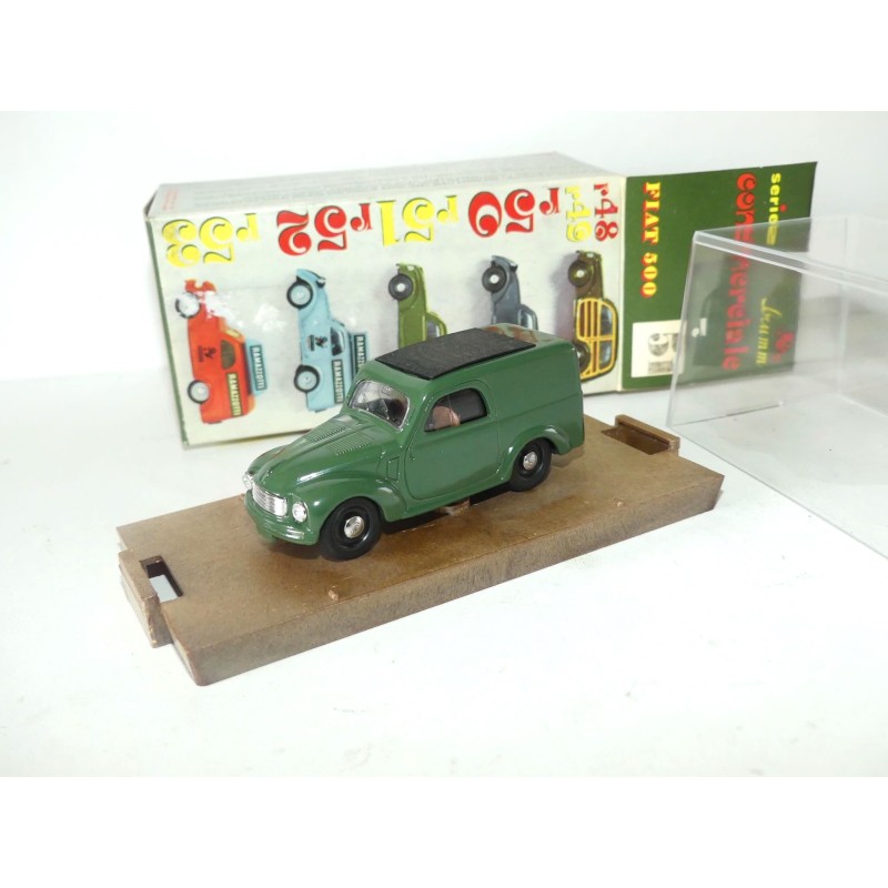 FIAT 500 COMMERCIALE Vert BRUMM R51 1:43