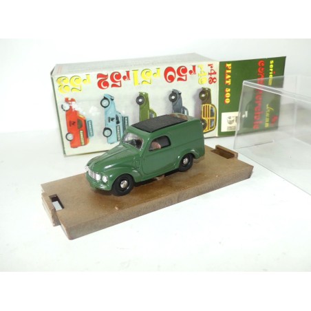 FIAT 500 COMMERCIALE Vert BRUMM R51 1:43