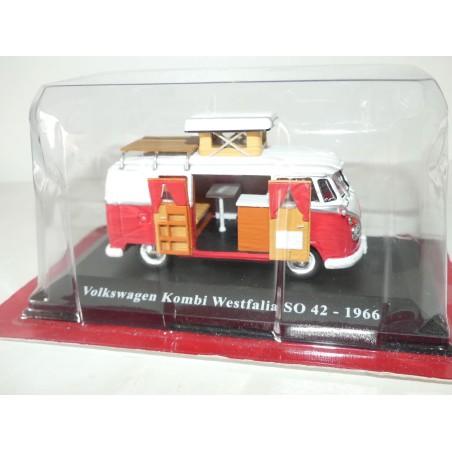 CAMPING CAR VW COMBI WESTFALIA SO 42 1966 IXO PRESSE 1:43