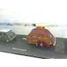 AUSTIN MINI AVEC SA CARAVANE CARARAMA 1:43 boite vitrine