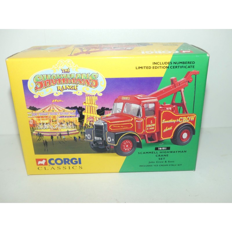 CAMION SCAMMELL HIGHWAYMAN CIRQUE SHOWMANS CORGI 16101 1:50