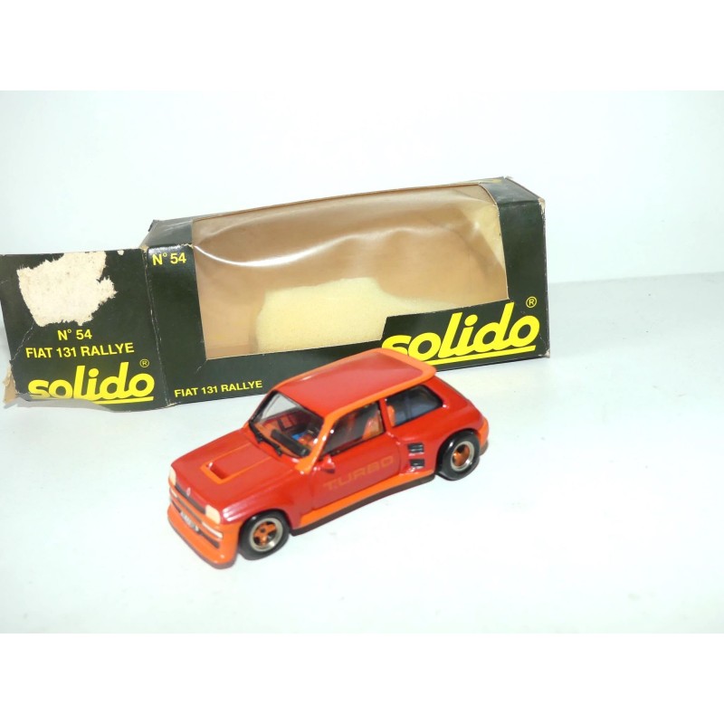 RENAULT 5 TURBO Rouge Kit Monté MINI RACING 1:43