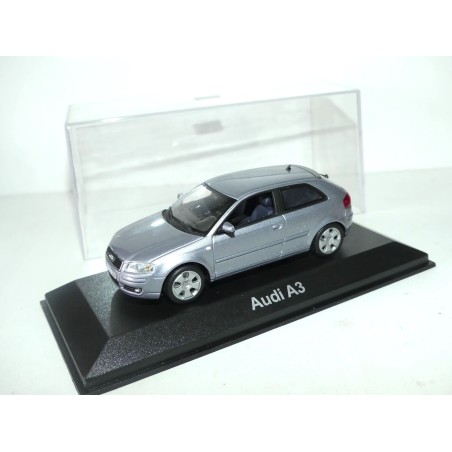 AUDI A3 8P 2003 3 Portes Gris MINICHAMPS 1:43